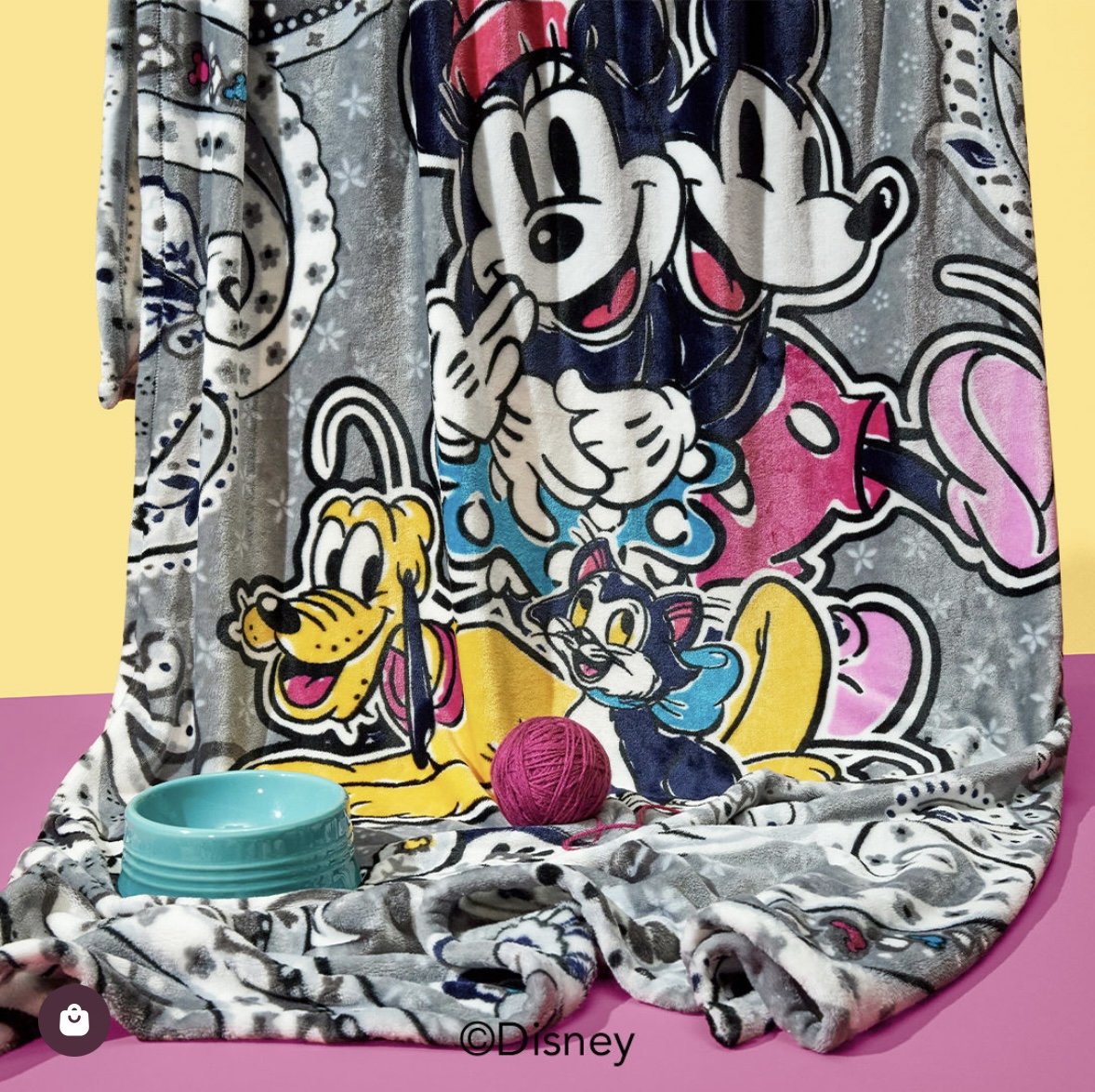 Disney Mickey Mouse Piccadilly Paisley Vera Bradley Collection